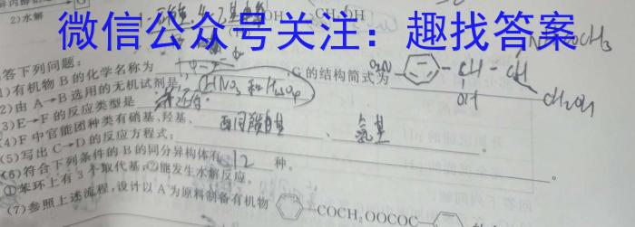 2023年河南省普通高中毕业班高考适应性练*化学