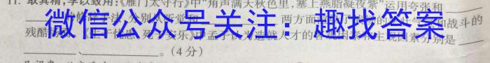 2023年普通高等学校招生全国统一考试·调研模拟卷XK-QG(六)语文