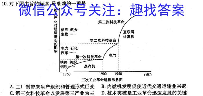 学普试卷·2023届高三第十一次(模拟版)历史