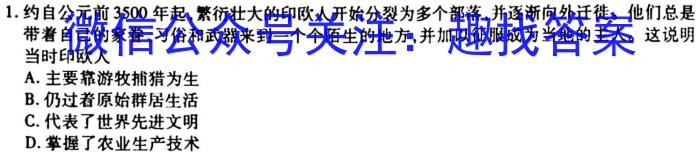 炎德英才大联考2023届长郡中学高三月考（七）历史