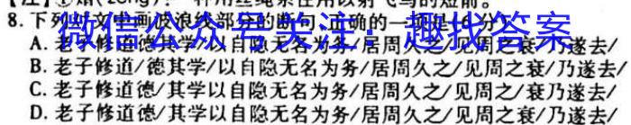 安徽省2023年中考密卷·先享模拟卷（三）语文