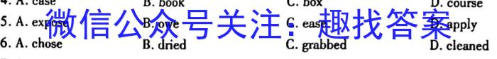 山西省2023年中考总复习预测模拟卷（四）英语