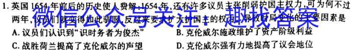 2023年鹤壁市高中高三3月联考历史