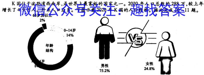 安徽省2023届九年级下学期教学评价一政治试卷d答案