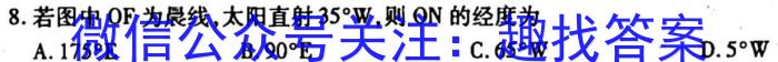 2023届青海高三年级3月联考（☆）地.理
