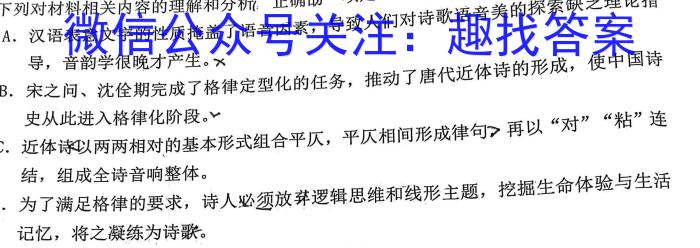 名校之约系列 2023高考考前冲刺押题卷(二)语文