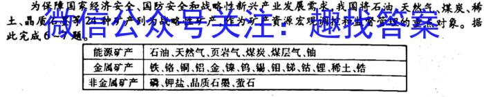 [晋中二模]晋中市2023年3月普通高等学校招生模拟考试(A/B)s地理