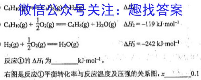 2023年湖南省高三年级高考冲刺试卷（一）化学