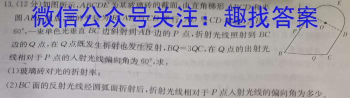 广东省揭阳市惠来县2023届九年级第一学期期末质量检测.物理