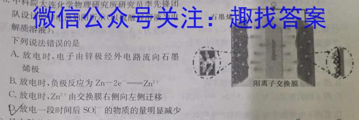 2023年河南省初中学业水平考试全真模拟(一)化学