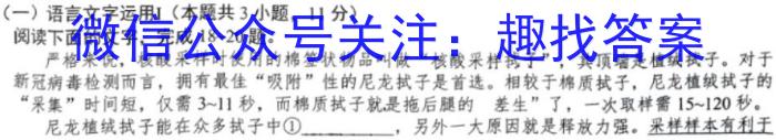 石室金匮·2023届高考专家联测卷(四)语文