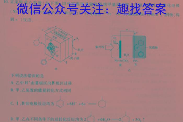 安徽省2025届同步达标自主练习·七年级第五次考试化学