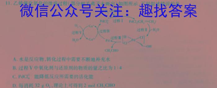 2023普通高等学校招生全国统一考试·冲刺押题卷 新教材(一)1化学