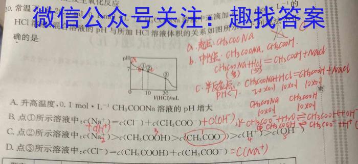 厚德诚品 湖南省2023高考冲刺试卷(四)4化学