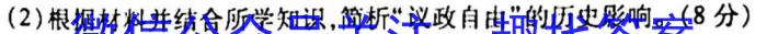 2023届普通高等学校招生全国统一考试冲刺预测·全国卷 YX-E(六)6历史