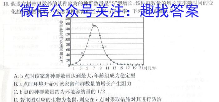 2023山东省中学联盟联考高三3月联考生物