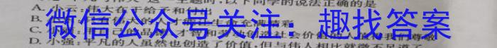 2023年湖南省普通高中学业水平合格性考试模拟卷(一)s地理