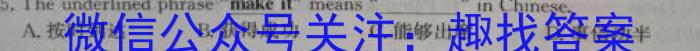 安徽第一卷·2023年中考安徽名校大联考试卷（二）英语