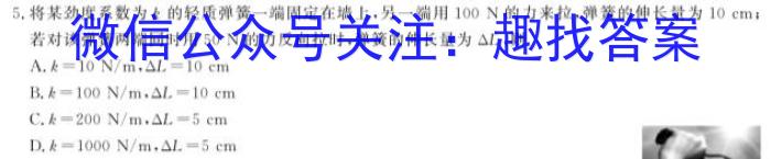 天一大联考·齐鲁名校联盟2022-2023学年高三年级联考l物理
