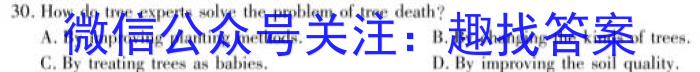 辽宁省葫芦岛市兴城市2023届九年级第一学期期末质量检测英语