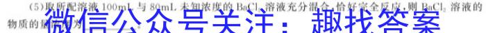 山西省2023年中考复习预测模拟卷（一）化学