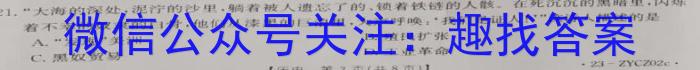 2023年江西大联考高三年级3月联考历史