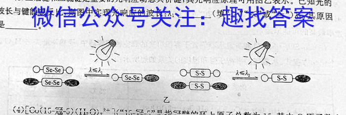 2023届山西高三年级3月联考（3002C）化学