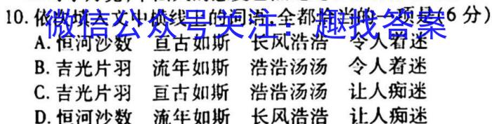 凤庆县2022-2023学年上学期九年级期末阶段性教学水平诊断监测(23-CZ70c)语文