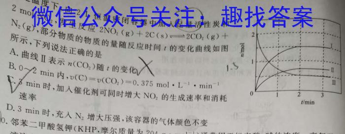 安徽省2023届九年级下学期第一次学情检测化学