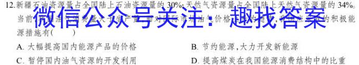 凤庆县2022-2023学年上学期九年级期末阶段性教学水平诊断监测(23-CZ70c)地理