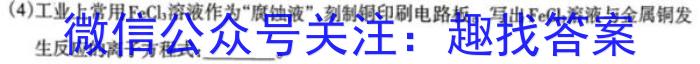 2023年河南省中招考试模拟试卷（一）化学