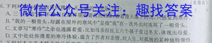 ［五市一模］2023年河南省高三年级3月联考语文