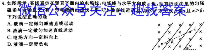 2023南平四校高三联考q物理
