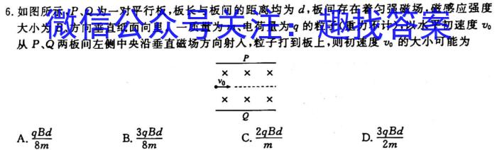 厚德诚品 湖南省2023高考冲刺试卷(二)2.物理