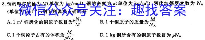 湖南省永州市2023年初中学业水平考试模拟试卷（四）物理`