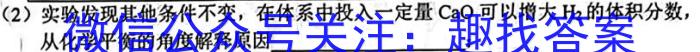 新疆乌鲁木齐2023年高三年级第二次质量监测(问卷)化学