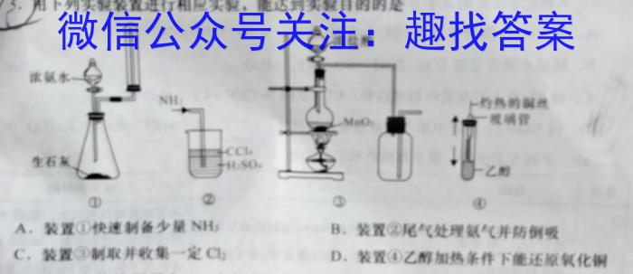 2023年辽宁省教研联盟高三第一次调研测试化学