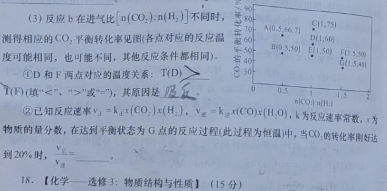 2023年普通高校招生考试冲刺压轴卷XGK(一)1化学