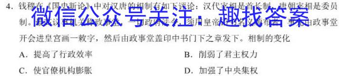 2023年商洛市第一次高考模拟检测试卷(23-347C)政治s