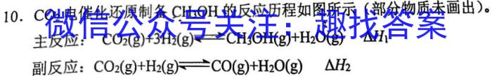 2023南平四校高三联考化学