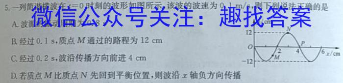 河南省普通高中毕业班高考适应性试l物理