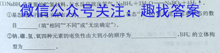 吉林省2022~2023学年度高二年级上学期期末考试(23-162B)化学