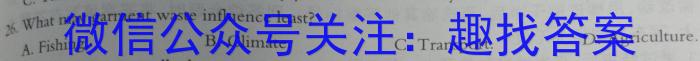 安徽省中考必刷卷·2023年名校内部卷（三）英语