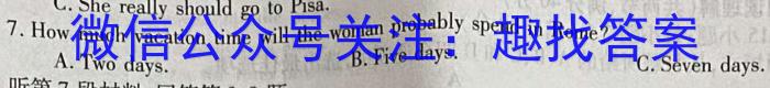 ［太原一模］太原市2023年高三年级模拟考试（一）英语