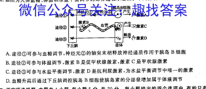 2023届押题信息卷01生物