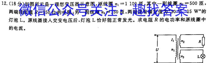 江西省2024届八年级结课评估（5LR）q物理