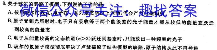 2022-2023学年安徽省九年级下学期阶段性质量检测l物理