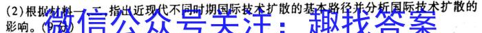 吉林省2022~2023学年度高二年级上学期期末考试(23-162B)历史