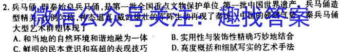 2023年全国新高考冲刺压轴卷(四)4历史