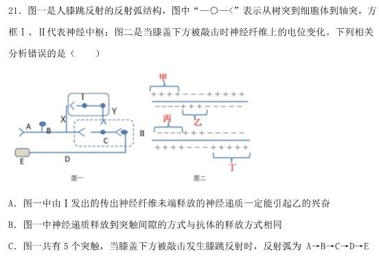 炎德英才名校联考联合体2023年春季高一第一次联考(3月)生物
